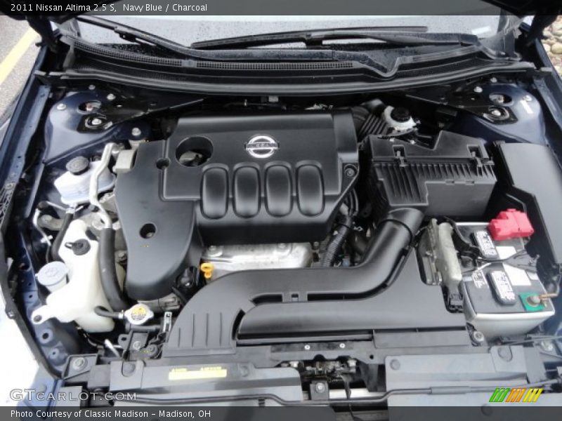 Navy Blue / Charcoal 2011 Nissan Altima 2.5 S