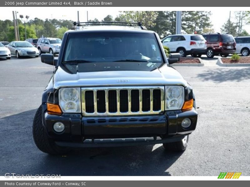 Black / Saddle Brown 2006 Jeep Commander Limited 4x4