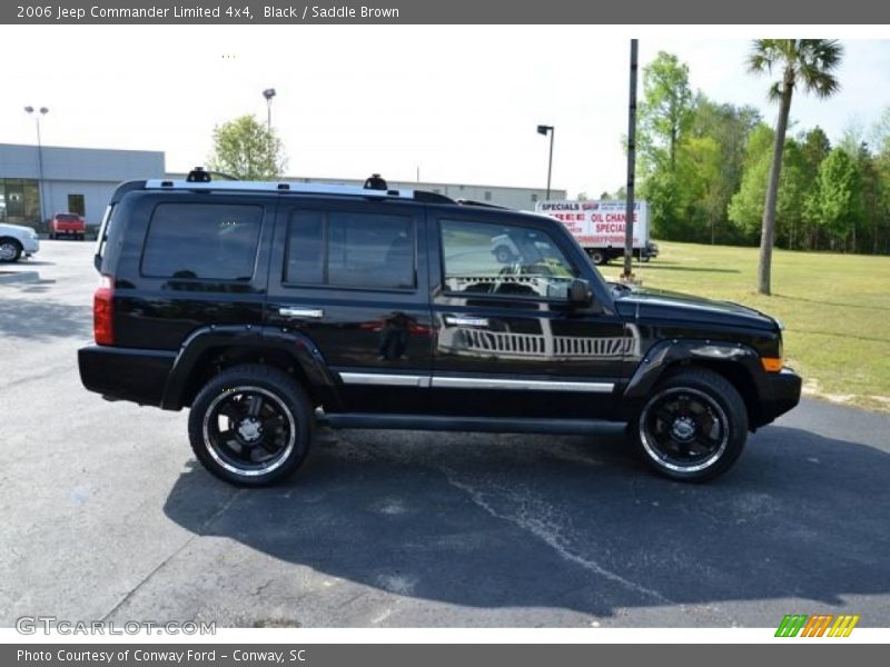 Black / Saddle Brown 2006 Jeep Commander Limited 4x4