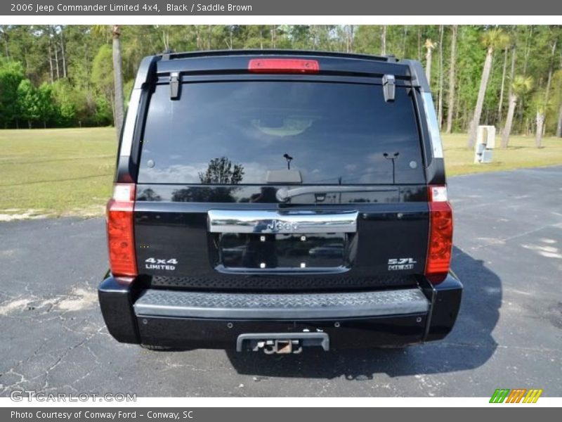 Black / Saddle Brown 2006 Jeep Commander Limited 4x4