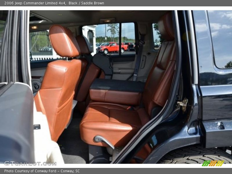 Black / Saddle Brown 2006 Jeep Commander Limited 4x4