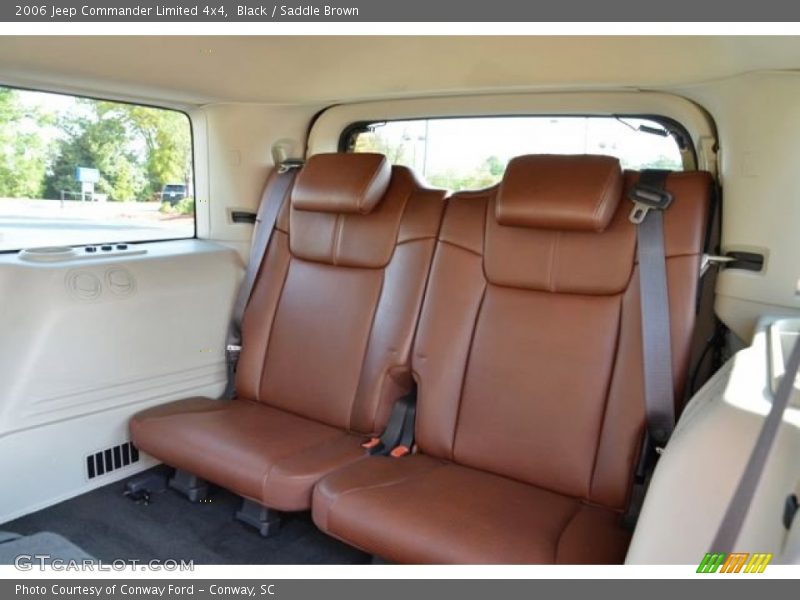 Black / Saddle Brown 2006 Jeep Commander Limited 4x4