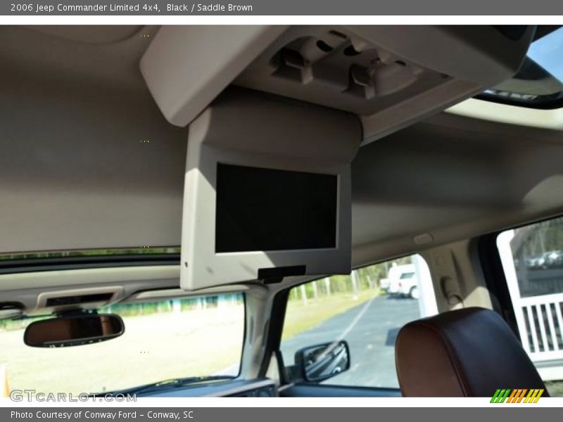 Black / Saddle Brown 2006 Jeep Commander Limited 4x4