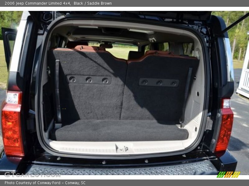 Black / Saddle Brown 2006 Jeep Commander Limited 4x4