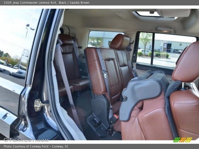 Black / Saddle Brown 2006 Jeep Commander Limited 4x4