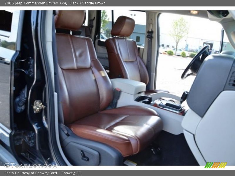 Black / Saddle Brown 2006 Jeep Commander Limited 4x4
