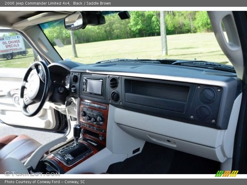 Black / Saddle Brown 2006 Jeep Commander Limited 4x4