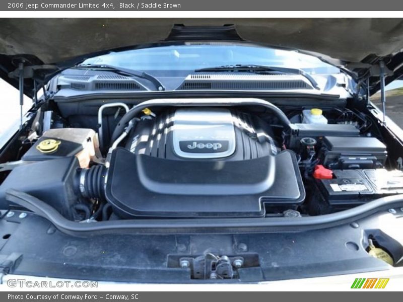 Black / Saddle Brown 2006 Jeep Commander Limited 4x4