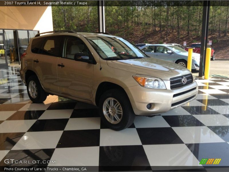 Savannah Metallic / Taupe 2007 Toyota RAV4 I4