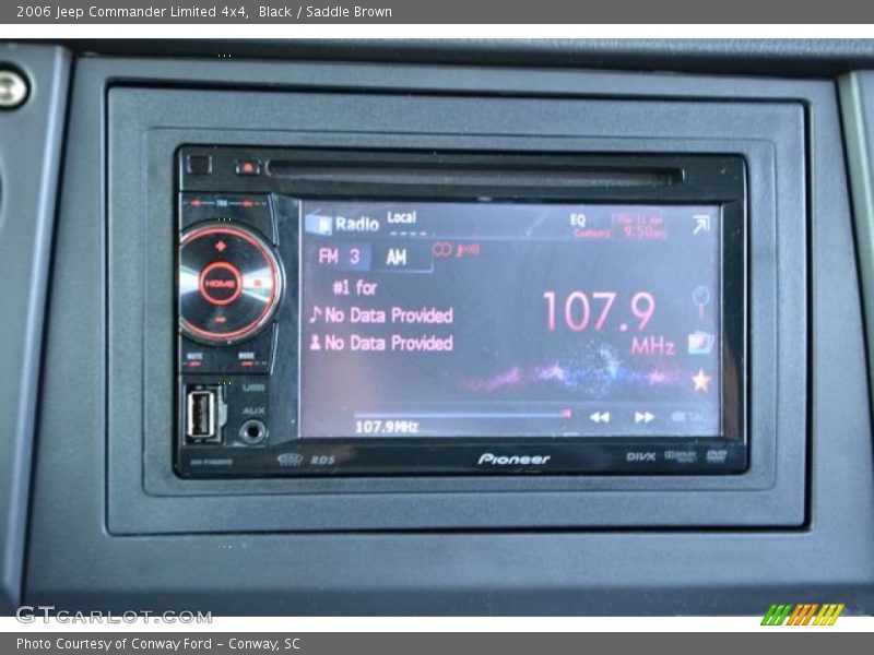 Black / Saddle Brown 2006 Jeep Commander Limited 4x4