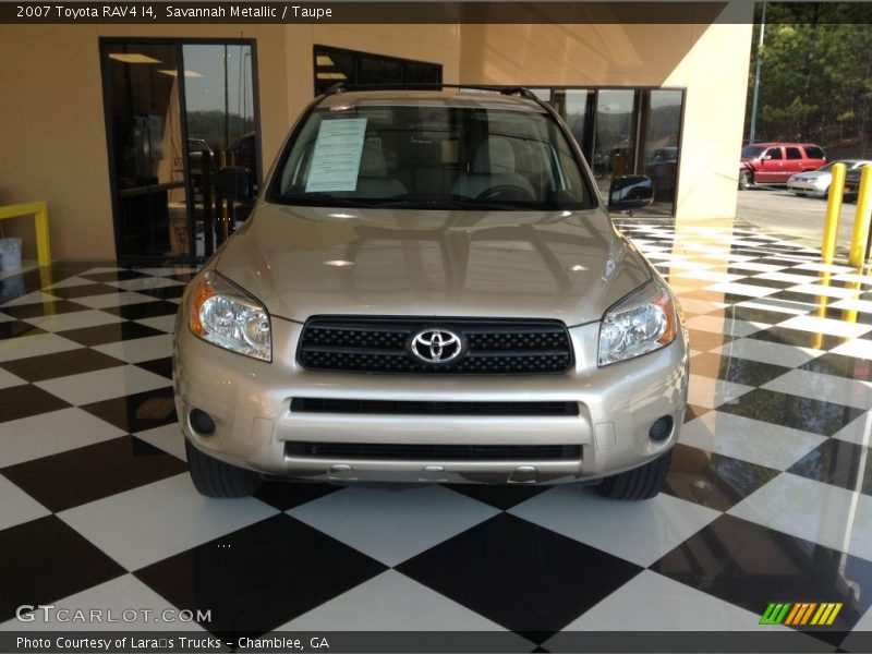 Savannah Metallic / Taupe 2007 Toyota RAV4 I4