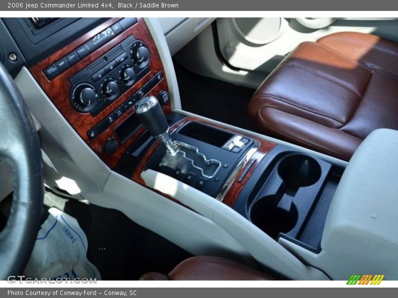 Black / Saddle Brown 2006 Jeep Commander Limited 4x4