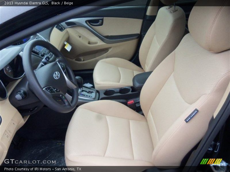 Black / Beige 2013 Hyundai Elantra GLS