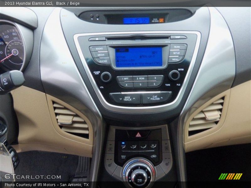 Black / Beige 2013 Hyundai Elantra GLS