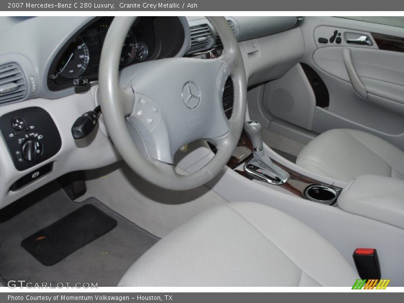 Granite Grey Metallic / Ash 2007 Mercedes-Benz C 280 Luxury