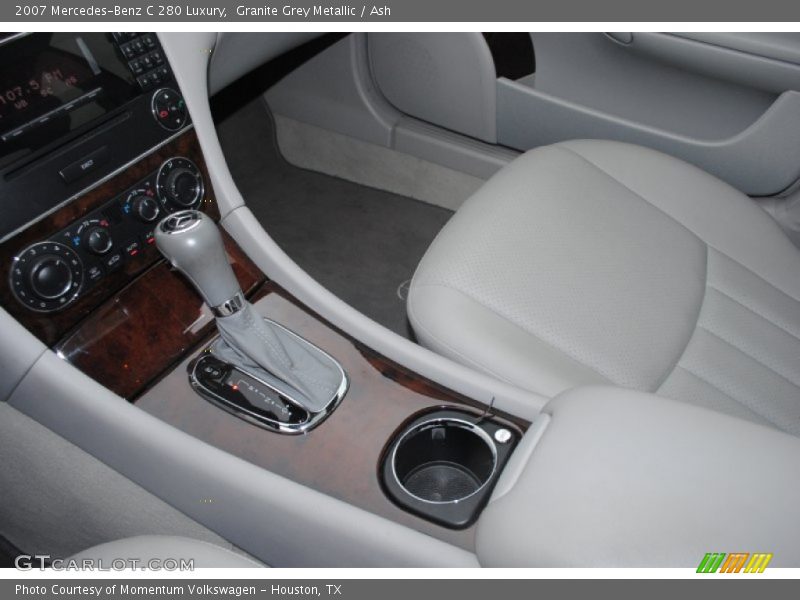 Granite Grey Metallic / Ash 2007 Mercedes-Benz C 280 Luxury