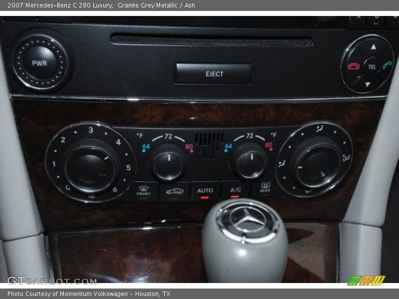 Granite Grey Metallic / Ash 2007 Mercedes-Benz C 280 Luxury