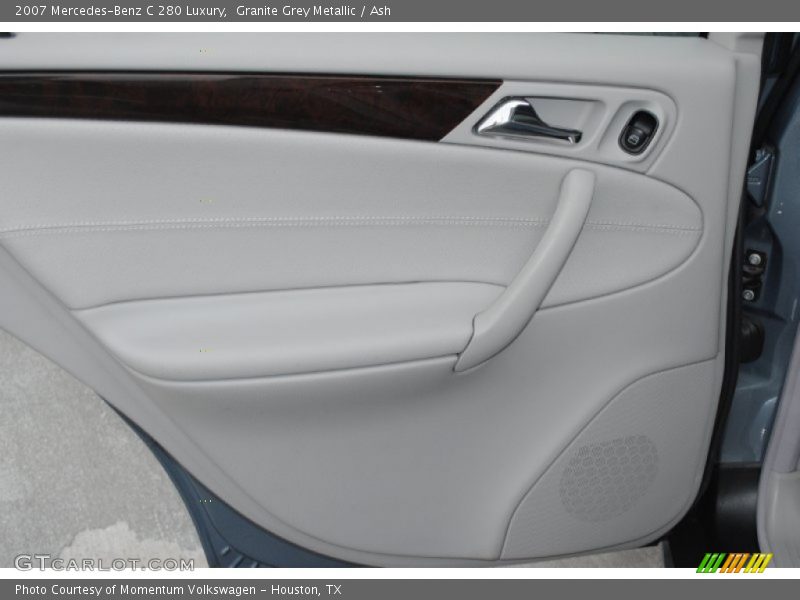 Granite Grey Metallic / Ash 2007 Mercedes-Benz C 280 Luxury