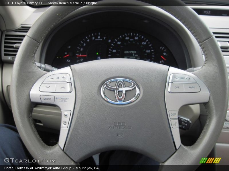 Sandy Beach Metallic / Bisque 2011 Toyota Camry XLE