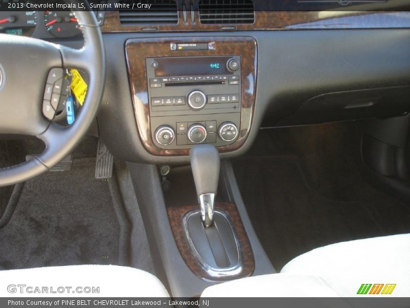 Summit White / Gray 2013 Chevrolet Impala LS