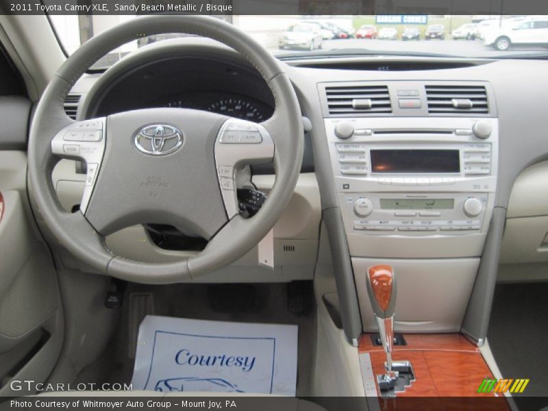 Sandy Beach Metallic / Bisque 2011 Toyota Camry XLE