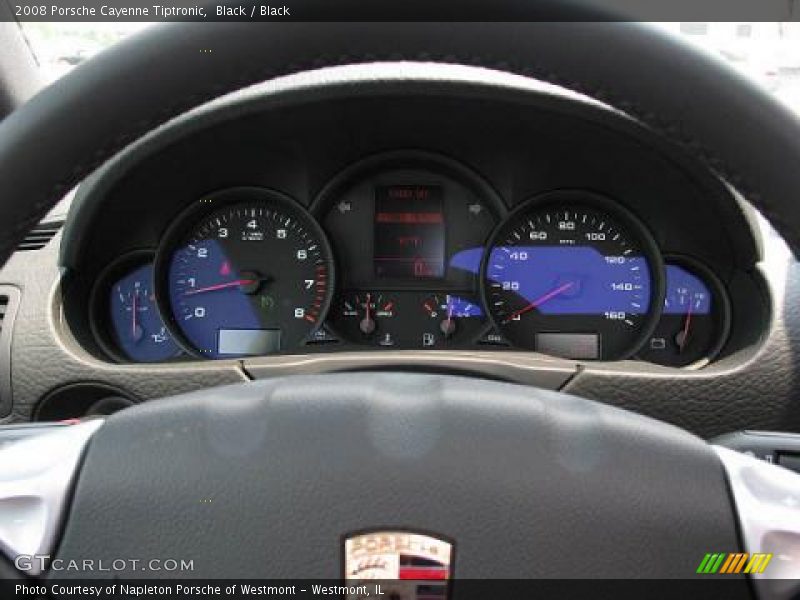 Black / Black 2008 Porsche Cayenne Tiptronic