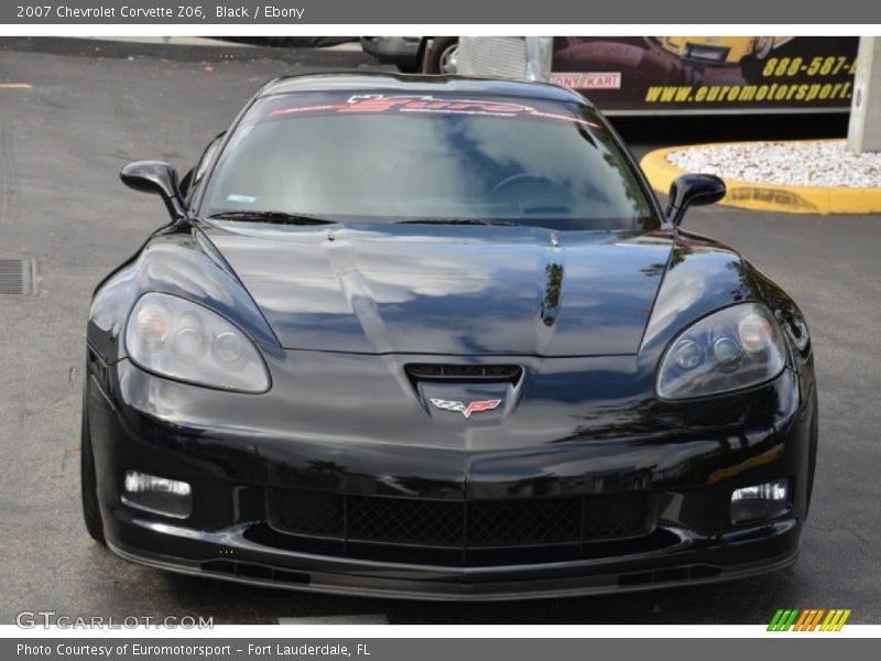 Black / Ebony 2007 Chevrolet Corvette Z06