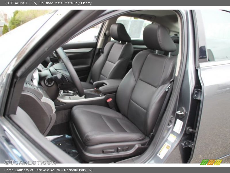 Polished Metal Metallic / Ebony 2010 Acura TL 3.5