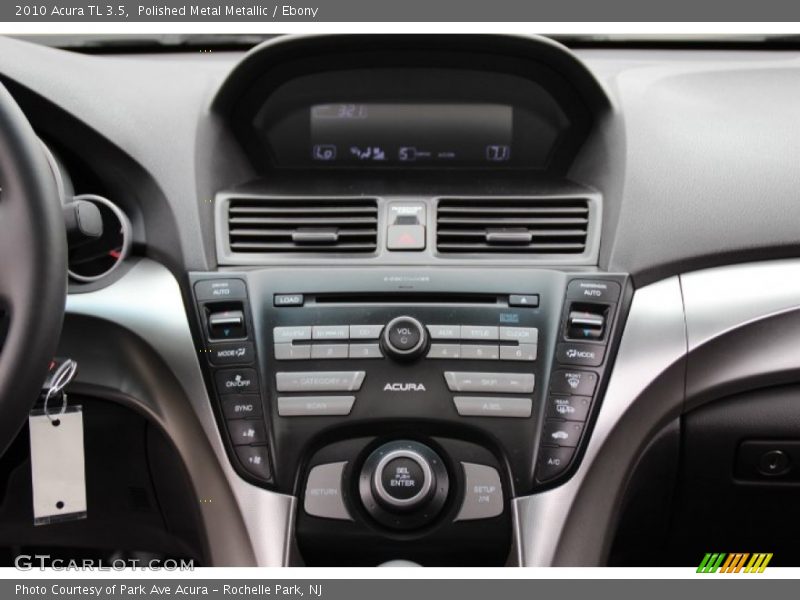 Polished Metal Metallic / Ebony 2010 Acura TL 3.5