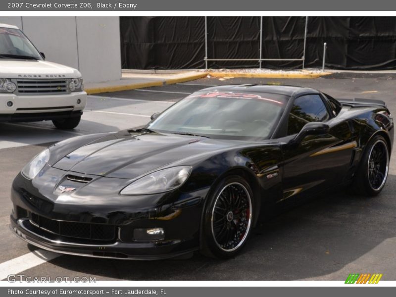 Black / Ebony 2007 Chevrolet Corvette Z06
