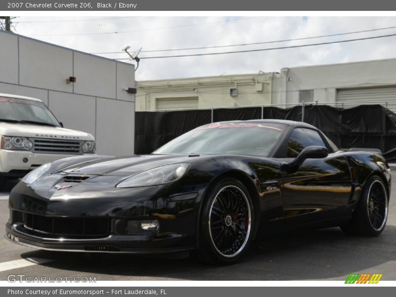 Black / Ebony 2007 Chevrolet Corvette Z06