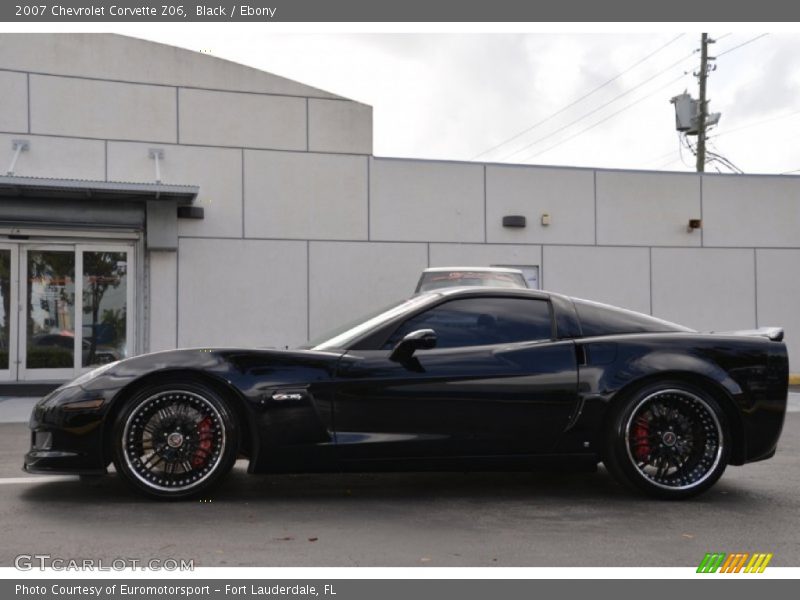 Black / Ebony 2007 Chevrolet Corvette Z06