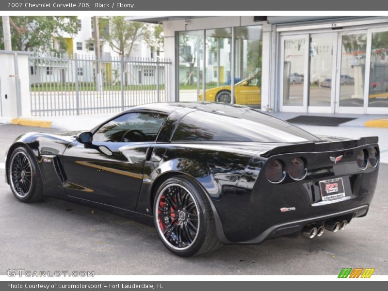 Black / Ebony 2007 Chevrolet Corvette Z06