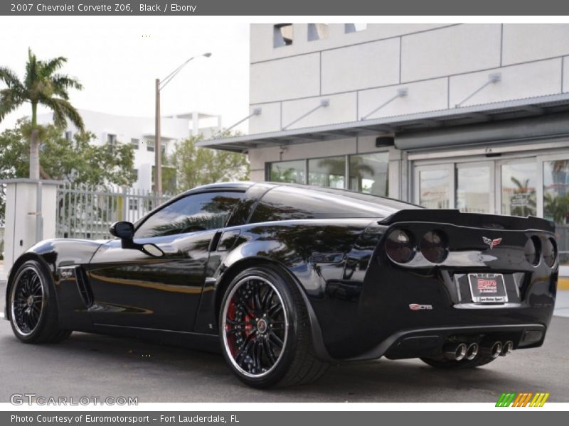 Black / Ebony 2007 Chevrolet Corvette Z06