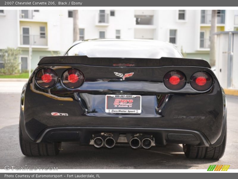 Black / Ebony 2007 Chevrolet Corvette Z06
