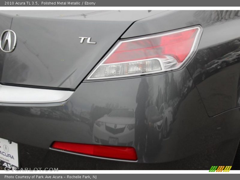 Polished Metal Metallic / Ebony 2010 Acura TL 3.5