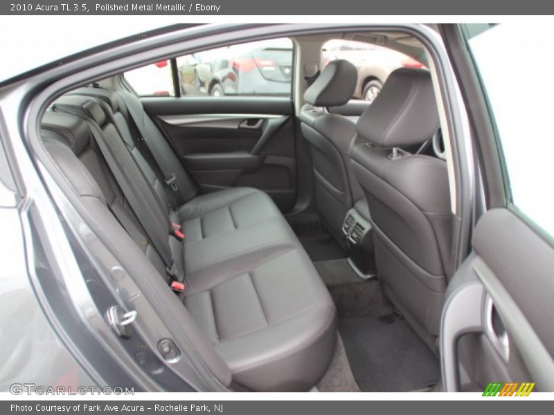 Polished Metal Metallic / Ebony 2010 Acura TL 3.5