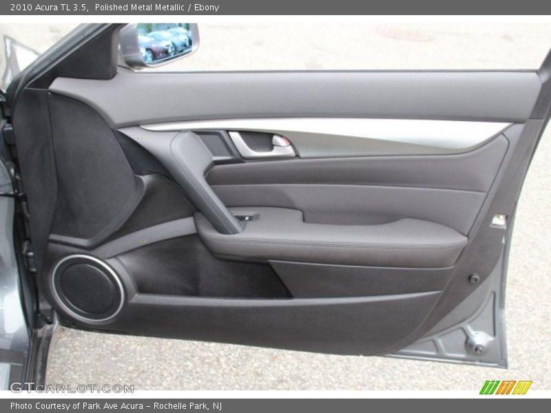Polished Metal Metallic / Ebony 2010 Acura TL 3.5