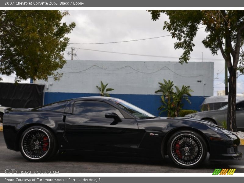 Black / Ebony 2007 Chevrolet Corvette Z06