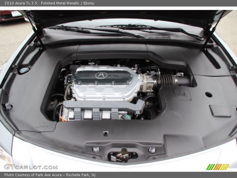 Polished Metal Metallic / Ebony 2010 Acura TL 3.5