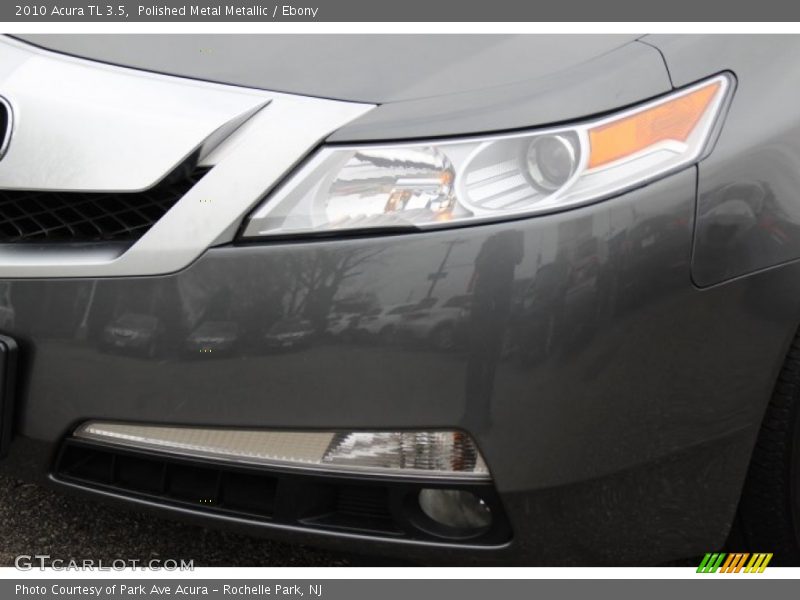 Polished Metal Metallic / Ebony 2010 Acura TL 3.5