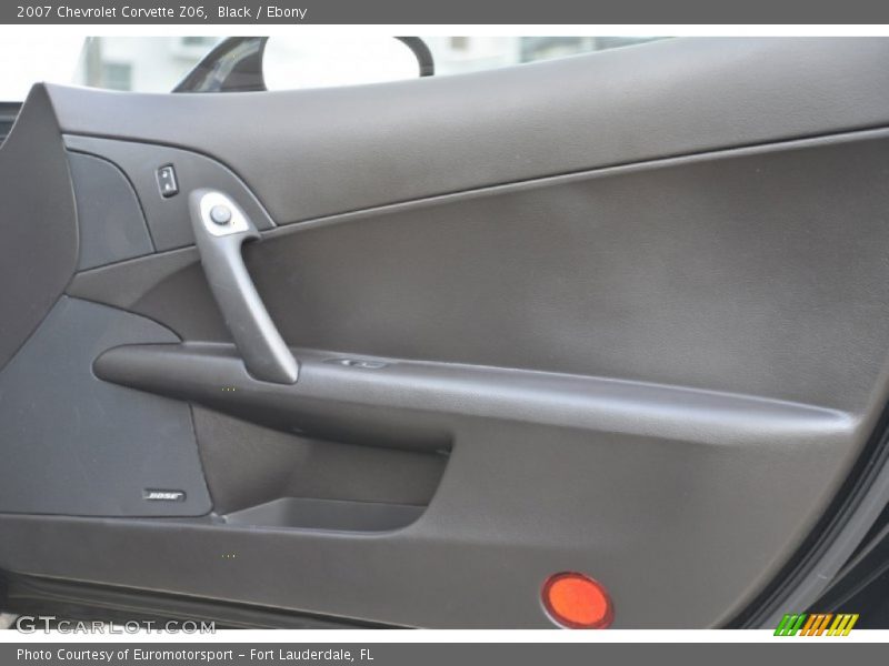 Black / Ebony 2007 Chevrolet Corvette Z06