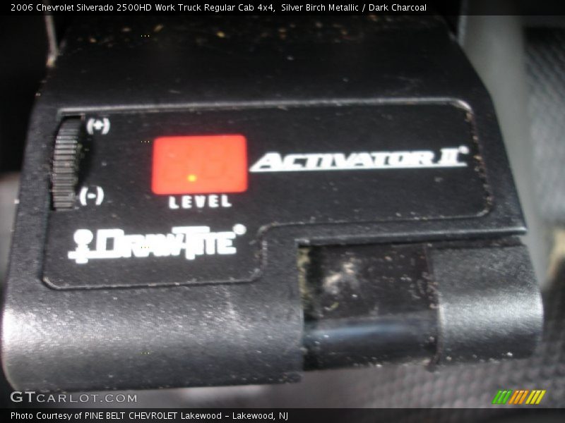 Silver Birch Metallic / Dark Charcoal 2006 Chevrolet Silverado 2500HD Work Truck Regular Cab 4x4