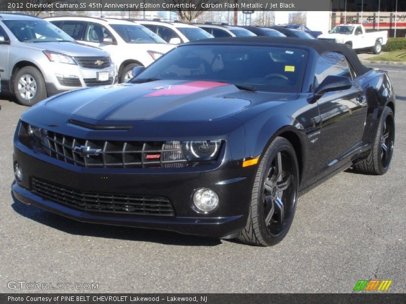 Carbon Flash Metallic / Jet Black 2012 Chevrolet Camaro SS 45th Anniversary Edition Convertible