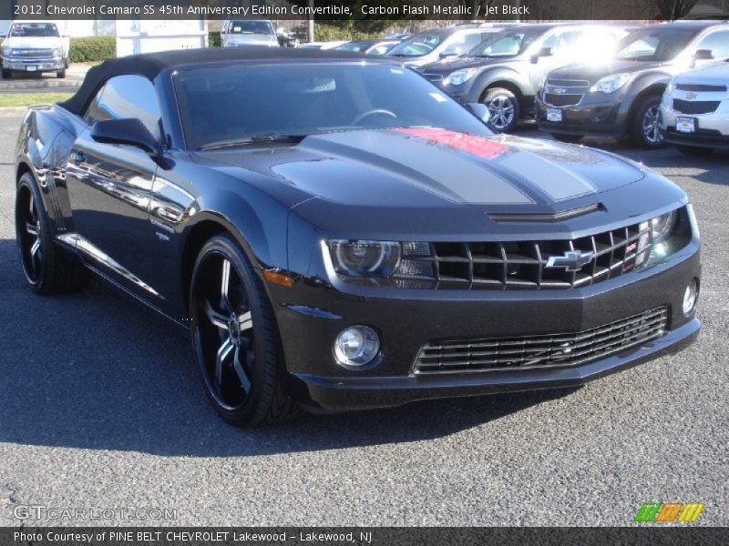Carbon Flash Metallic / Jet Black 2012 Chevrolet Camaro SS 45th Anniversary Edition Convertible