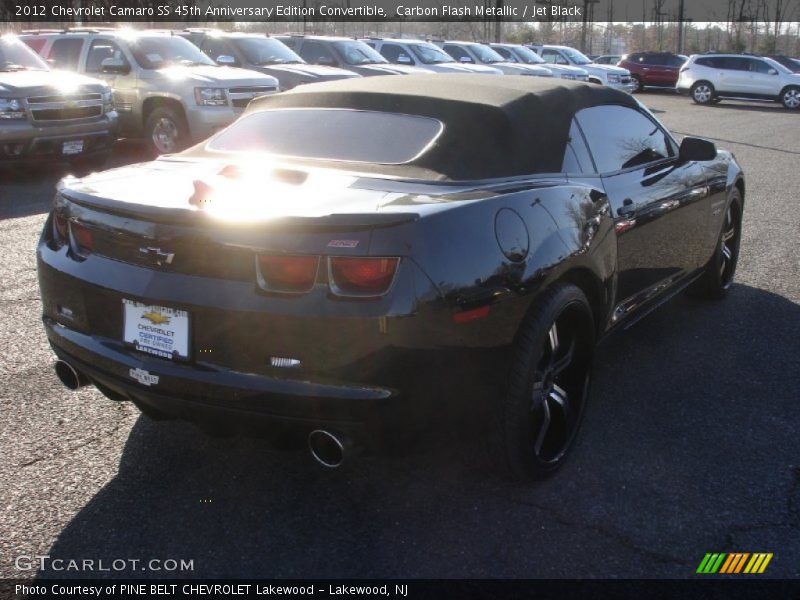 Carbon Flash Metallic / Jet Black 2012 Chevrolet Camaro SS 45th Anniversary Edition Convertible