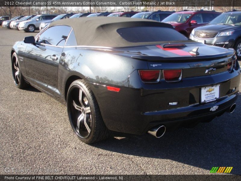 Carbon Flash Metallic / Jet Black 2012 Chevrolet Camaro SS 45th Anniversary Edition Convertible