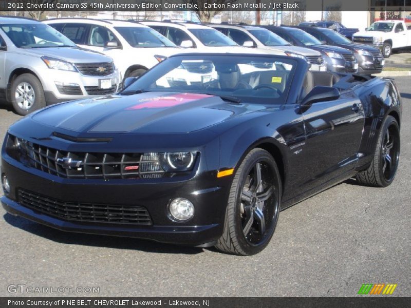 Carbon Flash Metallic / Jet Black 2012 Chevrolet Camaro SS 45th Anniversary Edition Convertible
