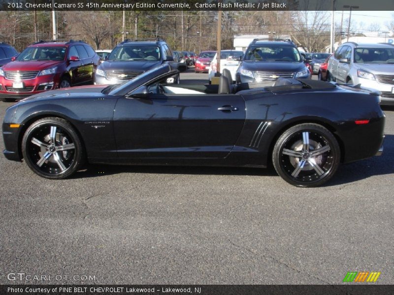 Carbon Flash Metallic / Jet Black 2012 Chevrolet Camaro SS 45th Anniversary Edition Convertible
