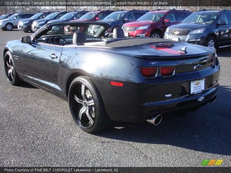 Carbon Flash Metallic / Jet Black 2012 Chevrolet Camaro SS 45th Anniversary Edition Convertible